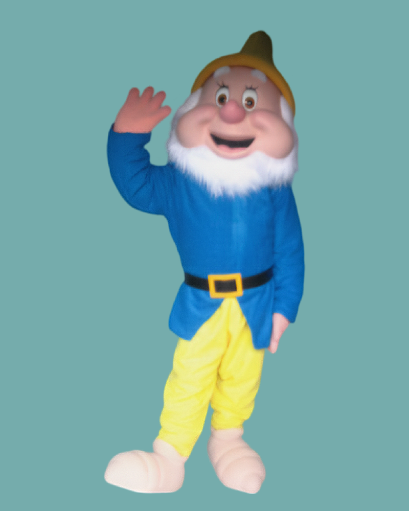 Dwarf Happy Mascot